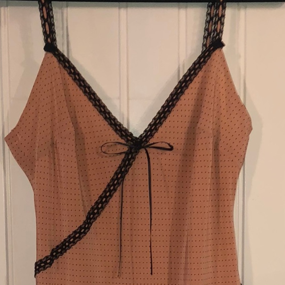 ABS by Allen Schwartz spaghetti strap 100% silk